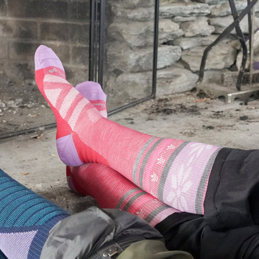 Darntough Women's Alpine Over-the-Calf Lightweight Snow Socks 2027