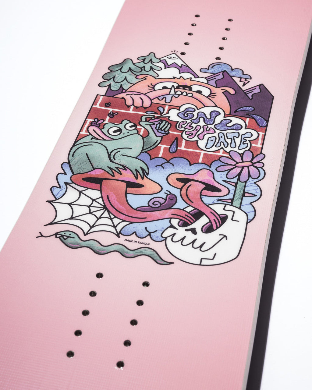 GNU Playdate Grom Snowboard Package 2027