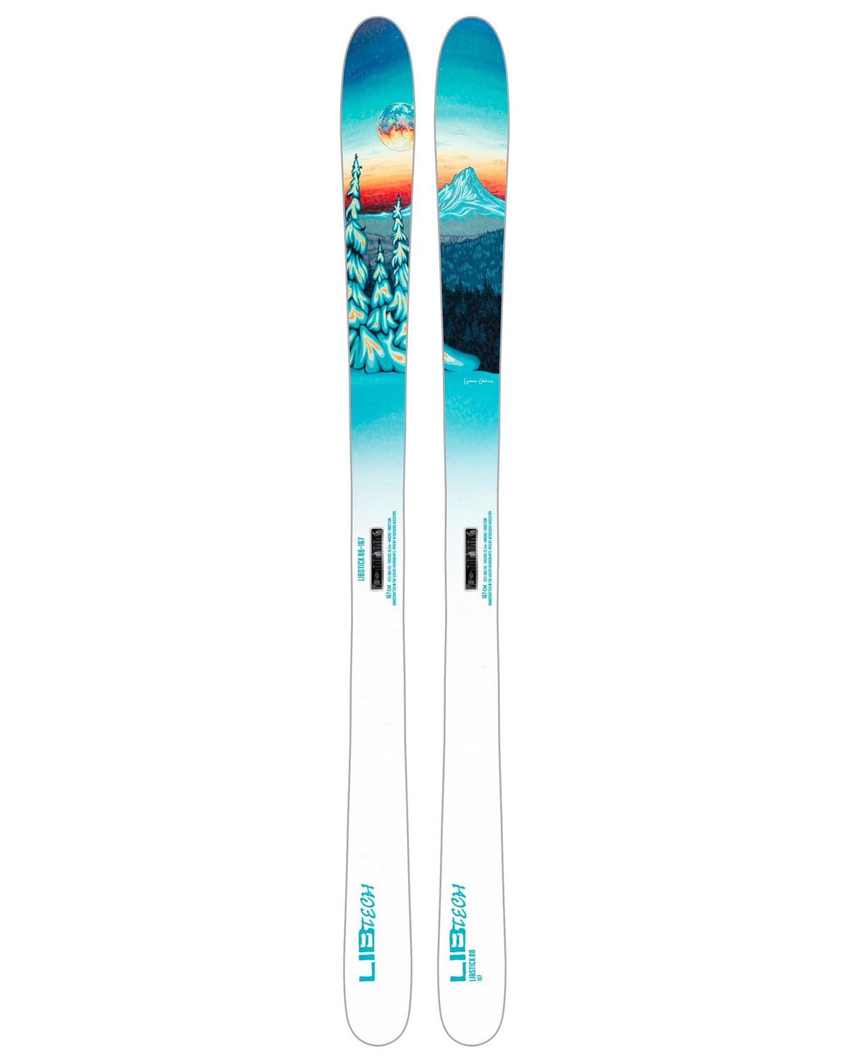 Lib Tech LibStick 88 Flat Skis 2026