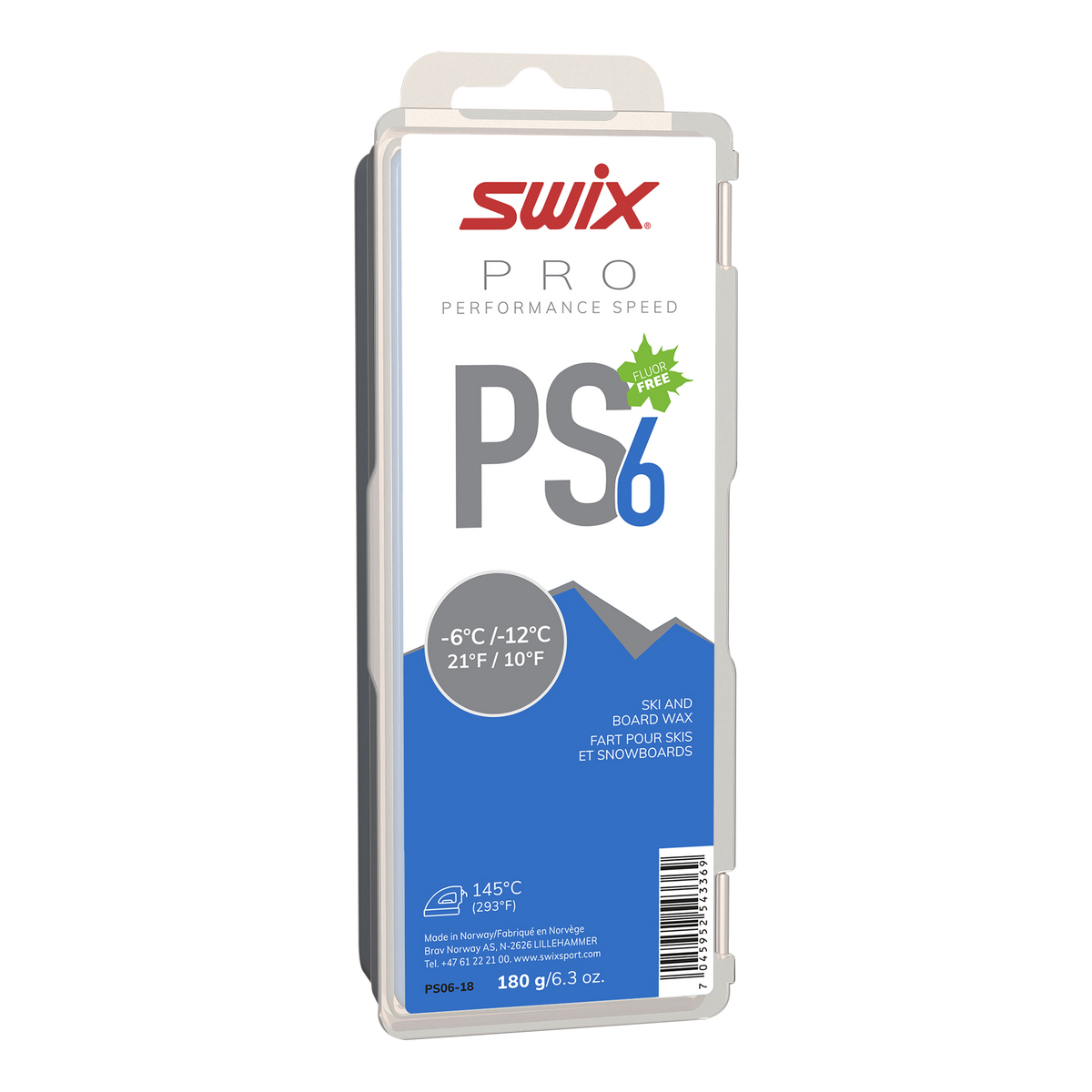 Swix PS6 Pro Wax 180G