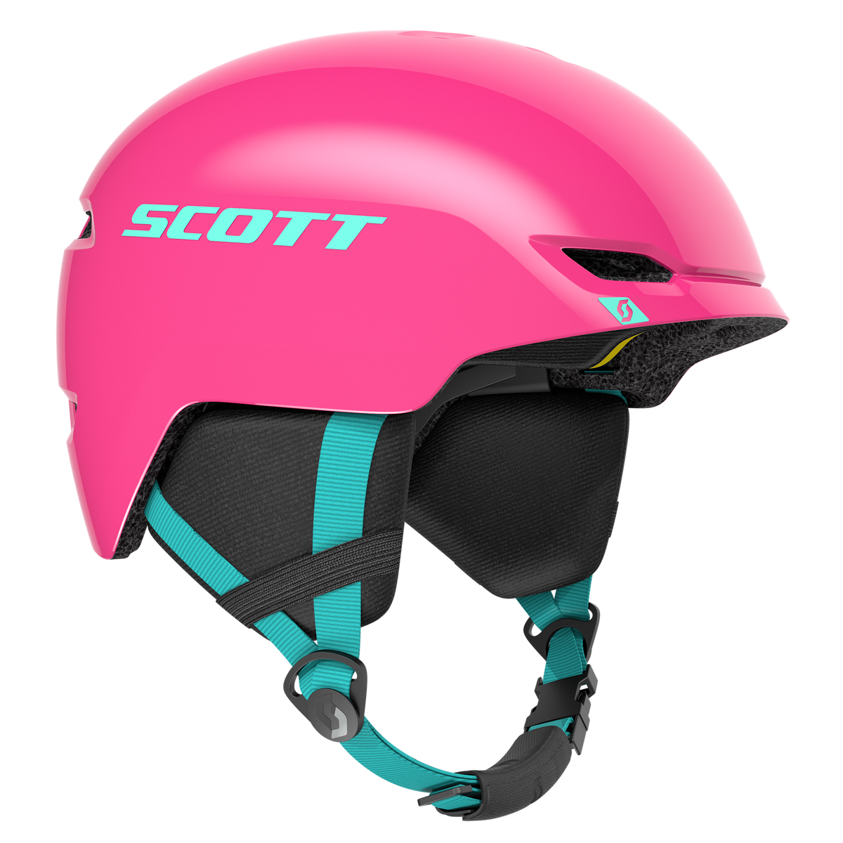 Scott Keeper 2 Plus Junior Helmet 2026 - Mint Green/Neon Pink