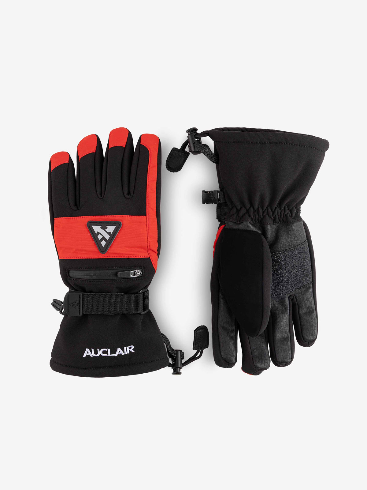 Auclair Explorer Gloves Junior 2027 - BLACK/RED