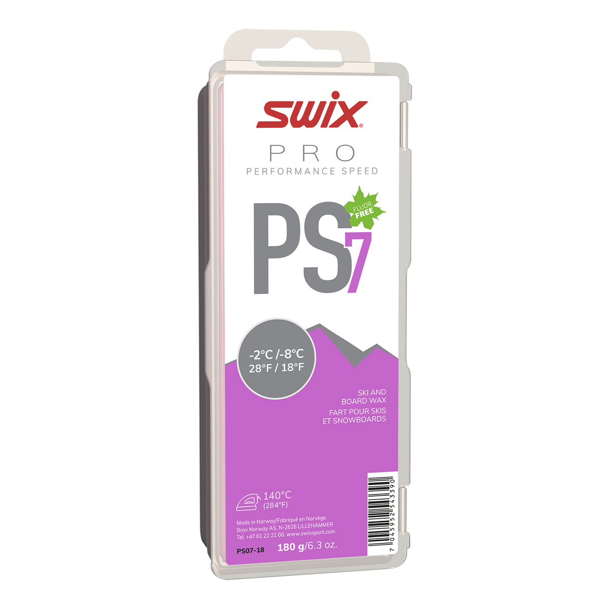 Swix PS7 Pro Performance Wax 180g