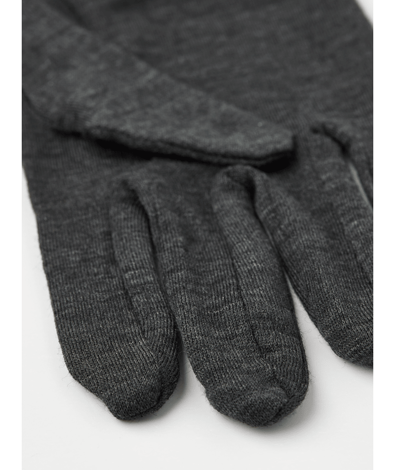 Hestra Merino Wool Liner Active Charcoal Gloves 2027