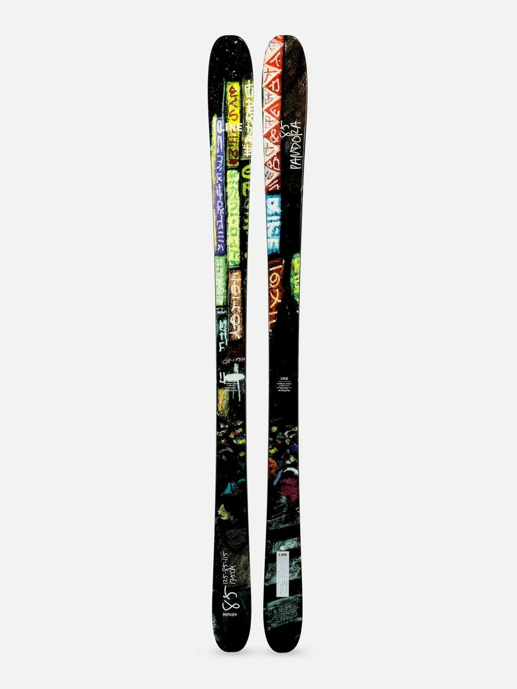 Line Pandora 85 Skis w/Squire 10 Quikclik Bindings 2026