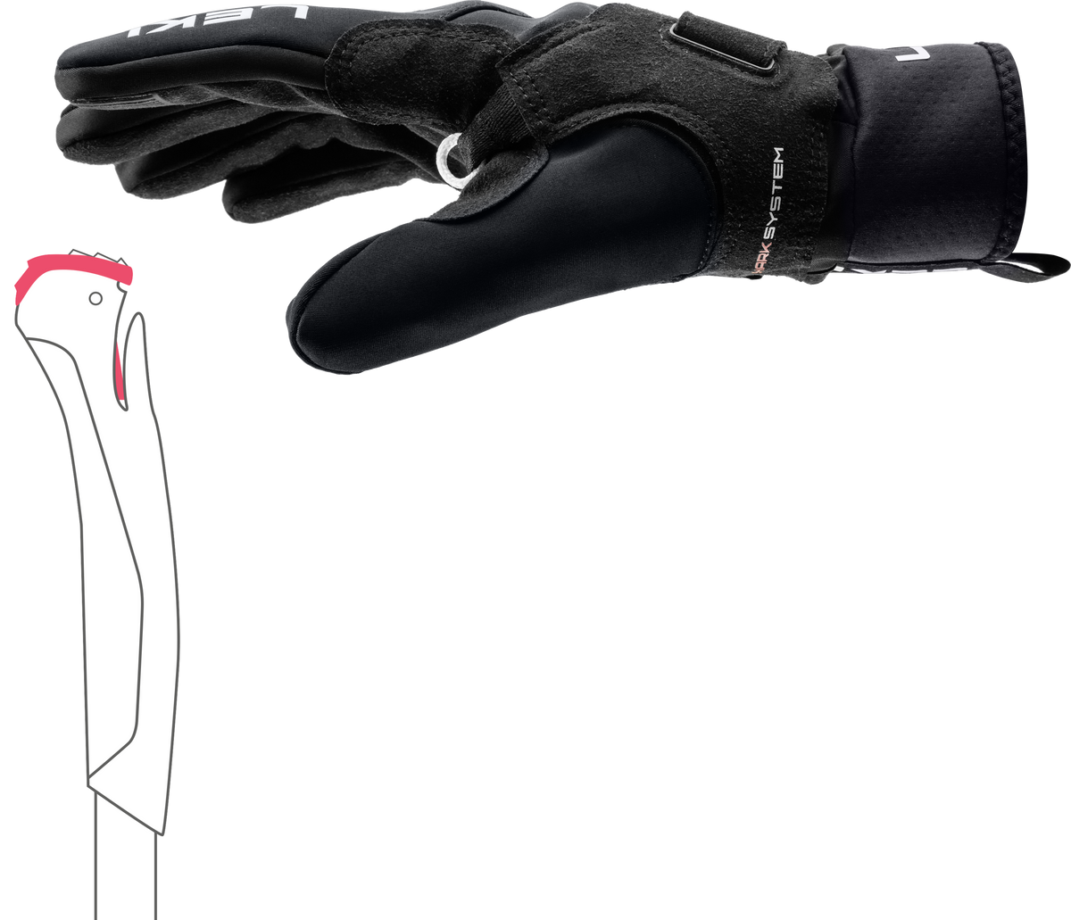 Leki CC Shark gloves