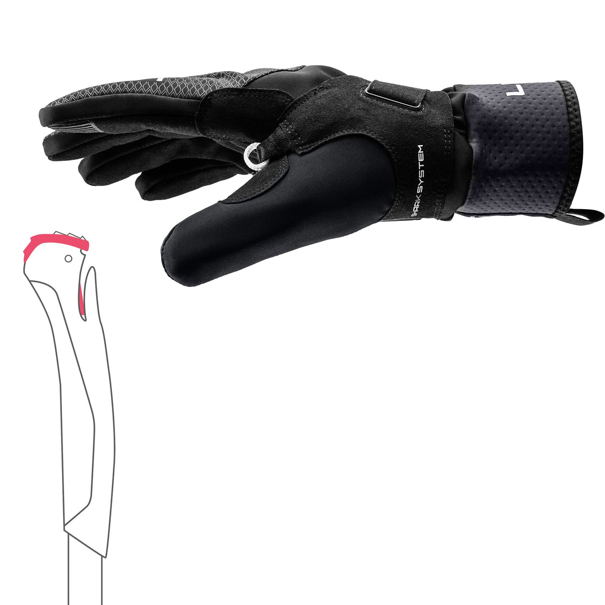 Gloves Leki Thermo Shark