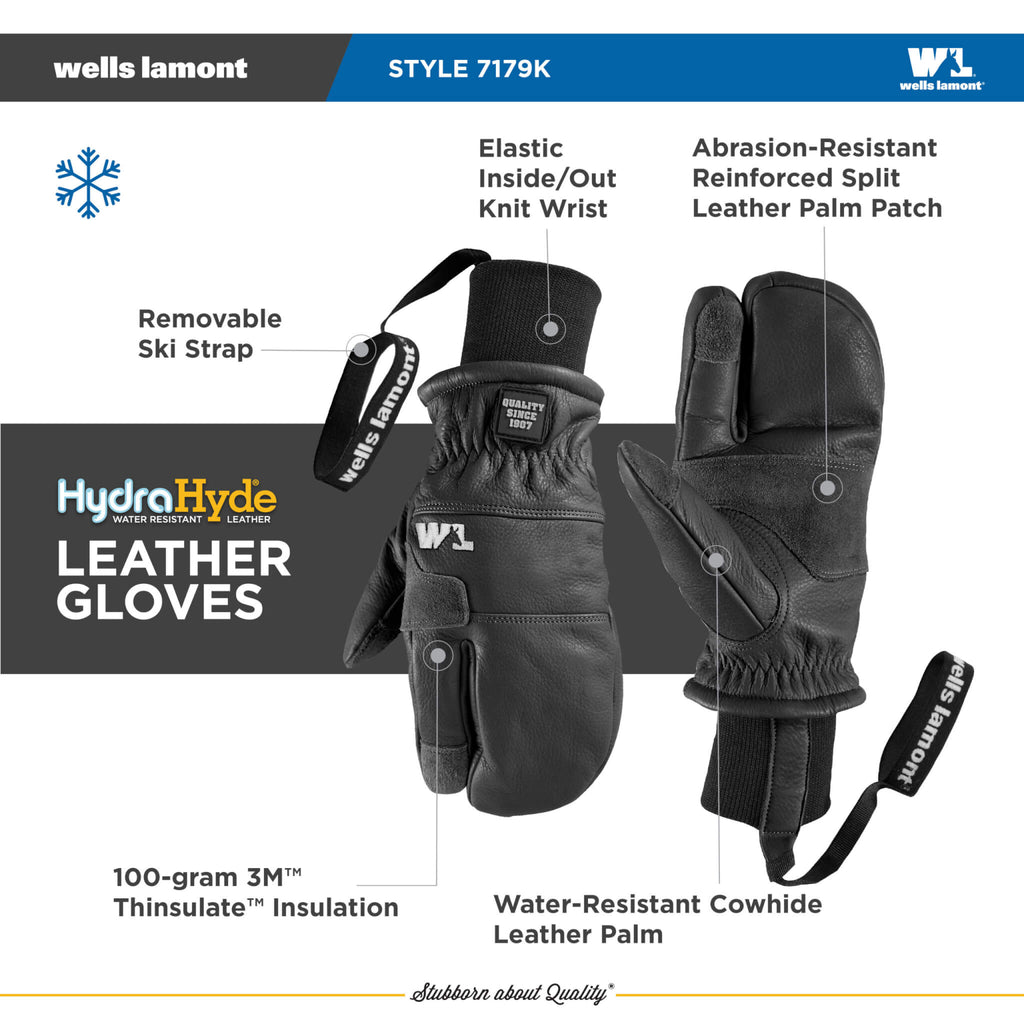 Wells Lamont Working Crew Finger Mitten 2025