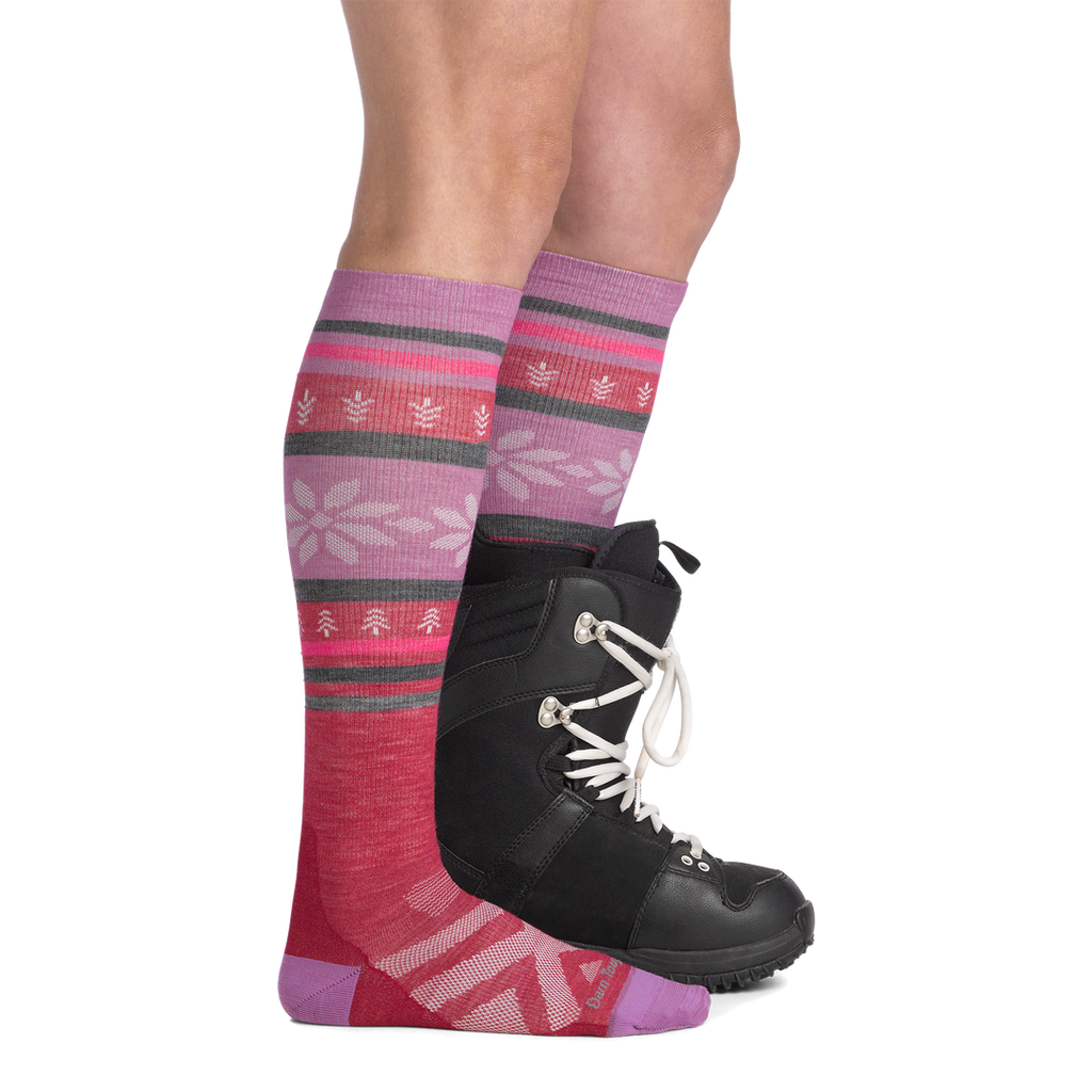 Darntough Women's Alpine Over-the-Calf Lightweight Snow Socks 2027