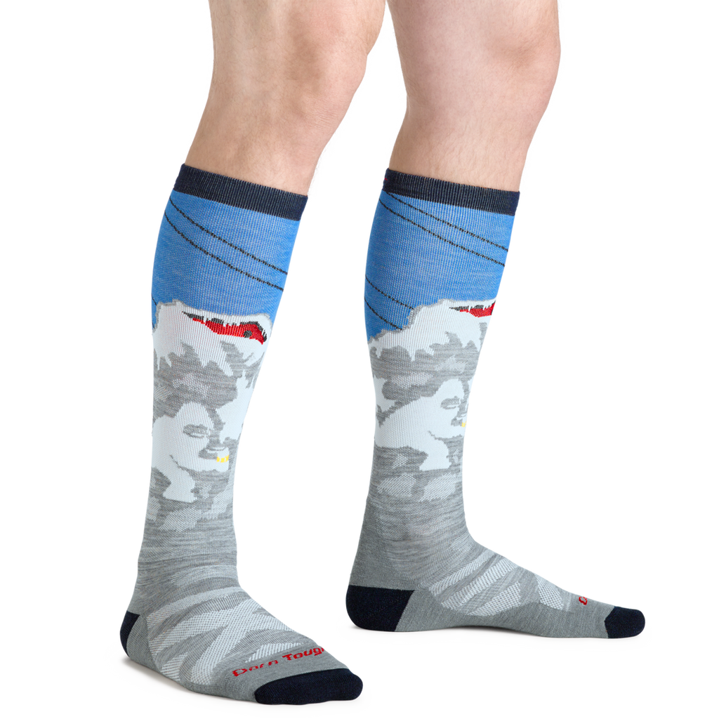 Darntough Heady Yeti Over-the-Calf Midweight Snow Socks 2027