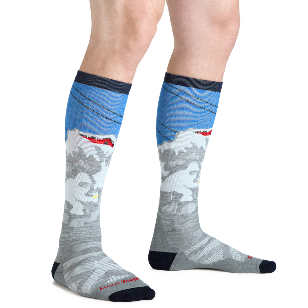 Darntough Heady Yeti Over-the-Calf Midweight Snow Socks 2027