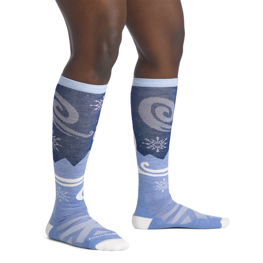 Darntough Swirlwind Over-the-Calf Lightweight Snow Socks 2027