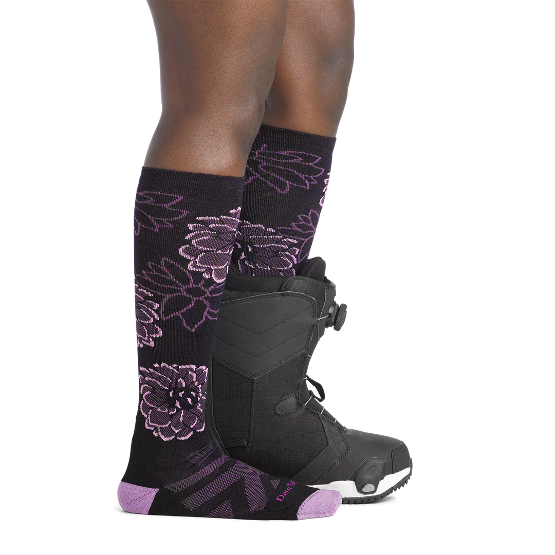 Darntough Dahlia Over-the-Calf Midweight Snow Socks 2027