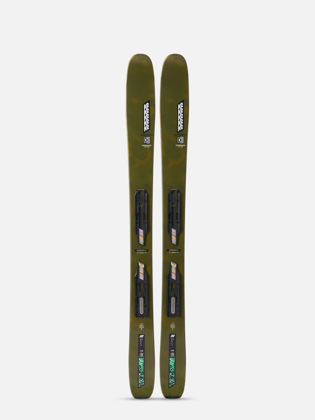 K2 Indy Jr Skis w/FDT 4.5 Bindings 2026