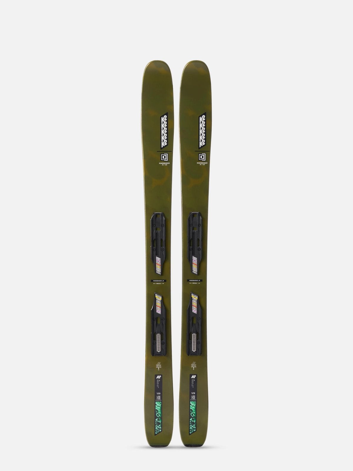 K2 Indy Jr Skis w/FDT 4.5 Bindings 2026