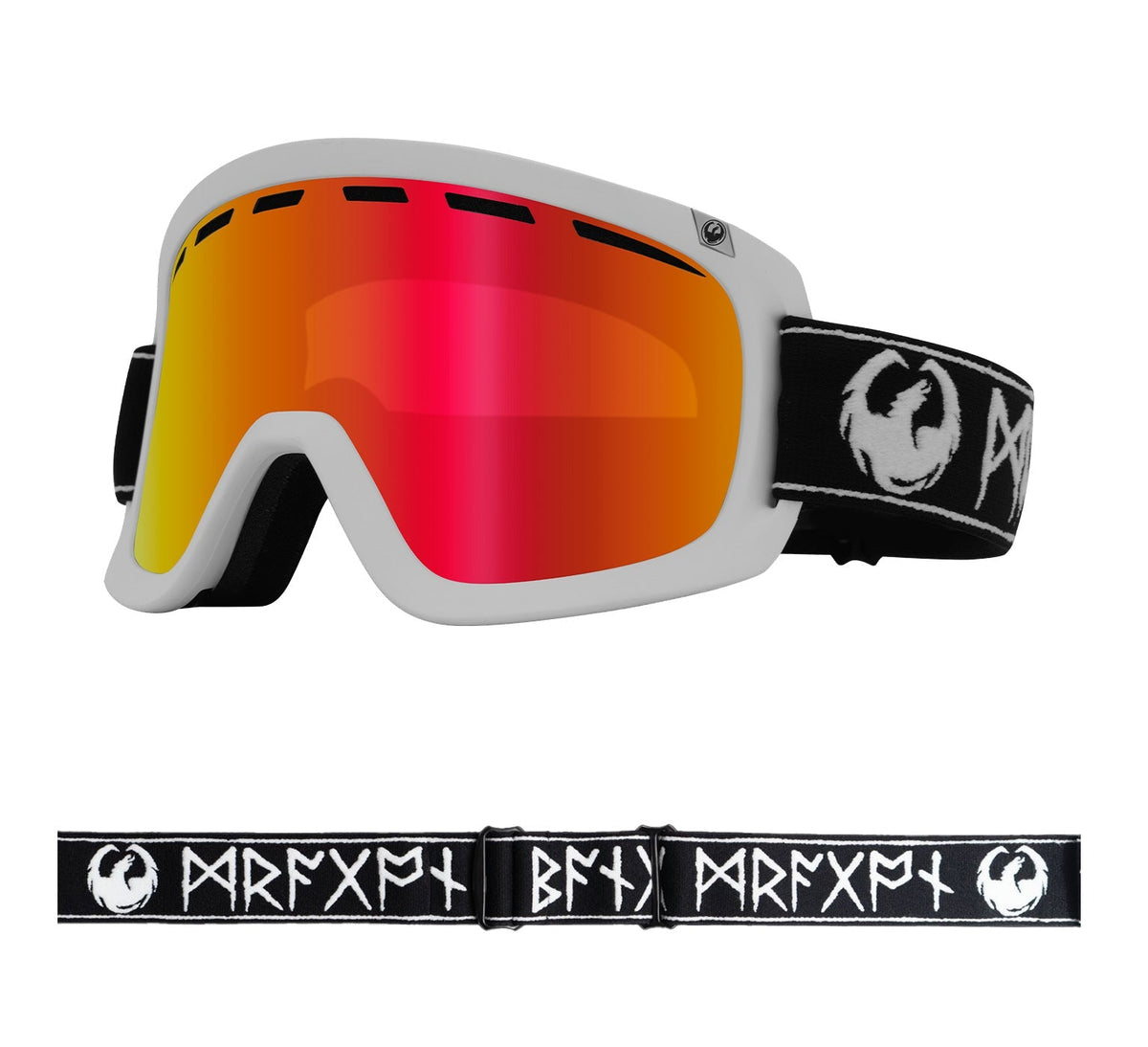 Dragon D1 OTG Goggle - Mikkel Bang/LL Red Ion + Clear