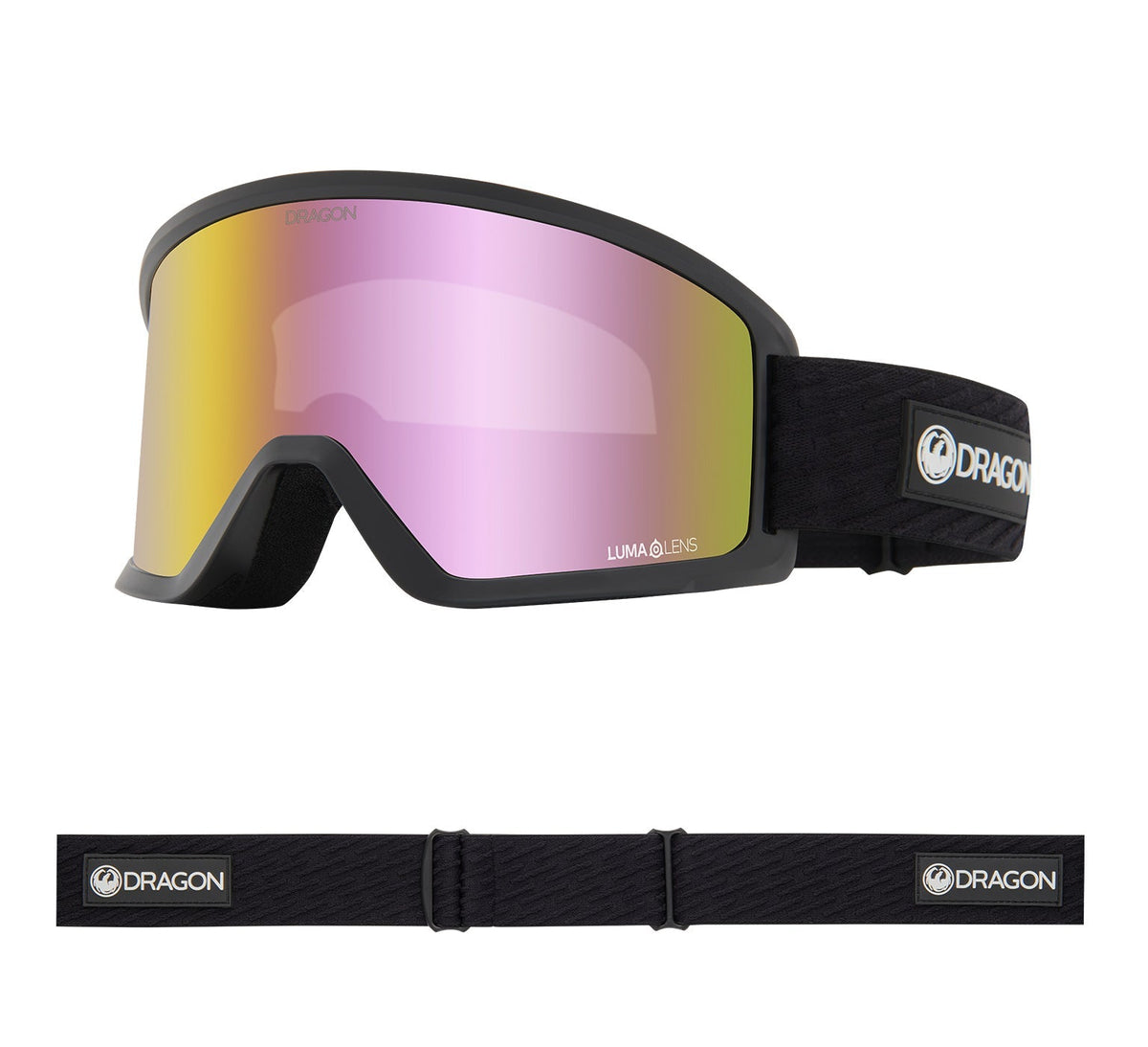 Dragon DX3 Plus OTG Goggle - Icon Pink/LL Pink Ion + LL Midnight