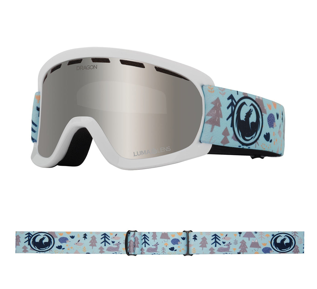 Dragon Lil D Goggle - Forest Friends/LL Silver Ion