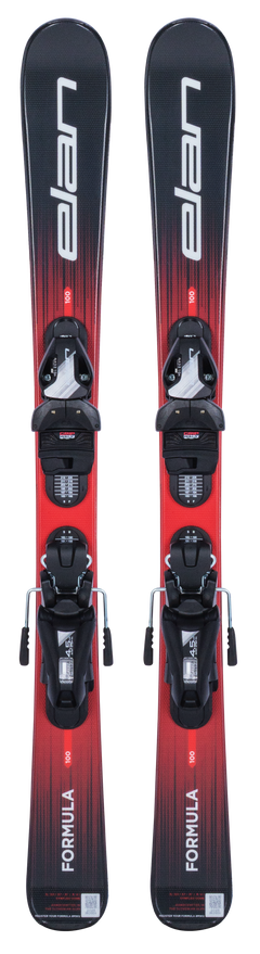 Elan Formula Red Jr Skis w/EL 7.5 GW Bindings 2026
