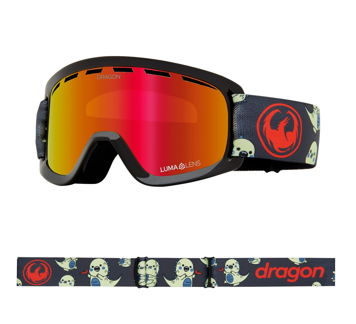 Dragon Lil D Goggle - Lil Kaiju/LL Red Ion