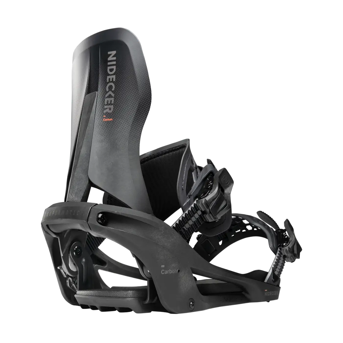 Nidecker Carbon Supermatic Snowboard Bindings 2026