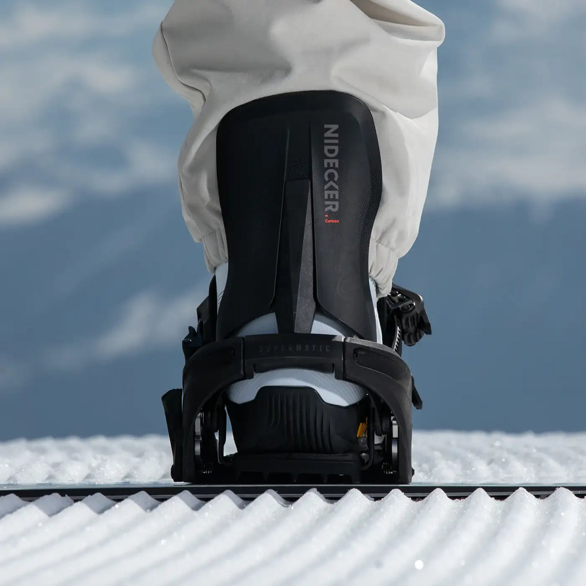 Nidecker Carbon Supermatic Snowboard Bindings 2026