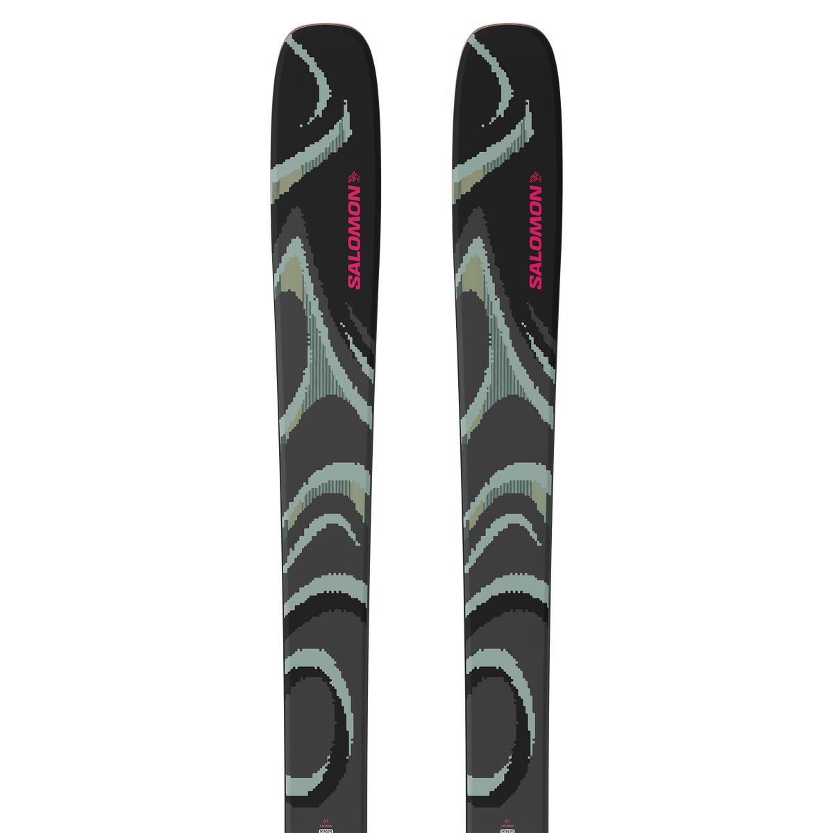 Salomon QST 100 Black Skis 2027