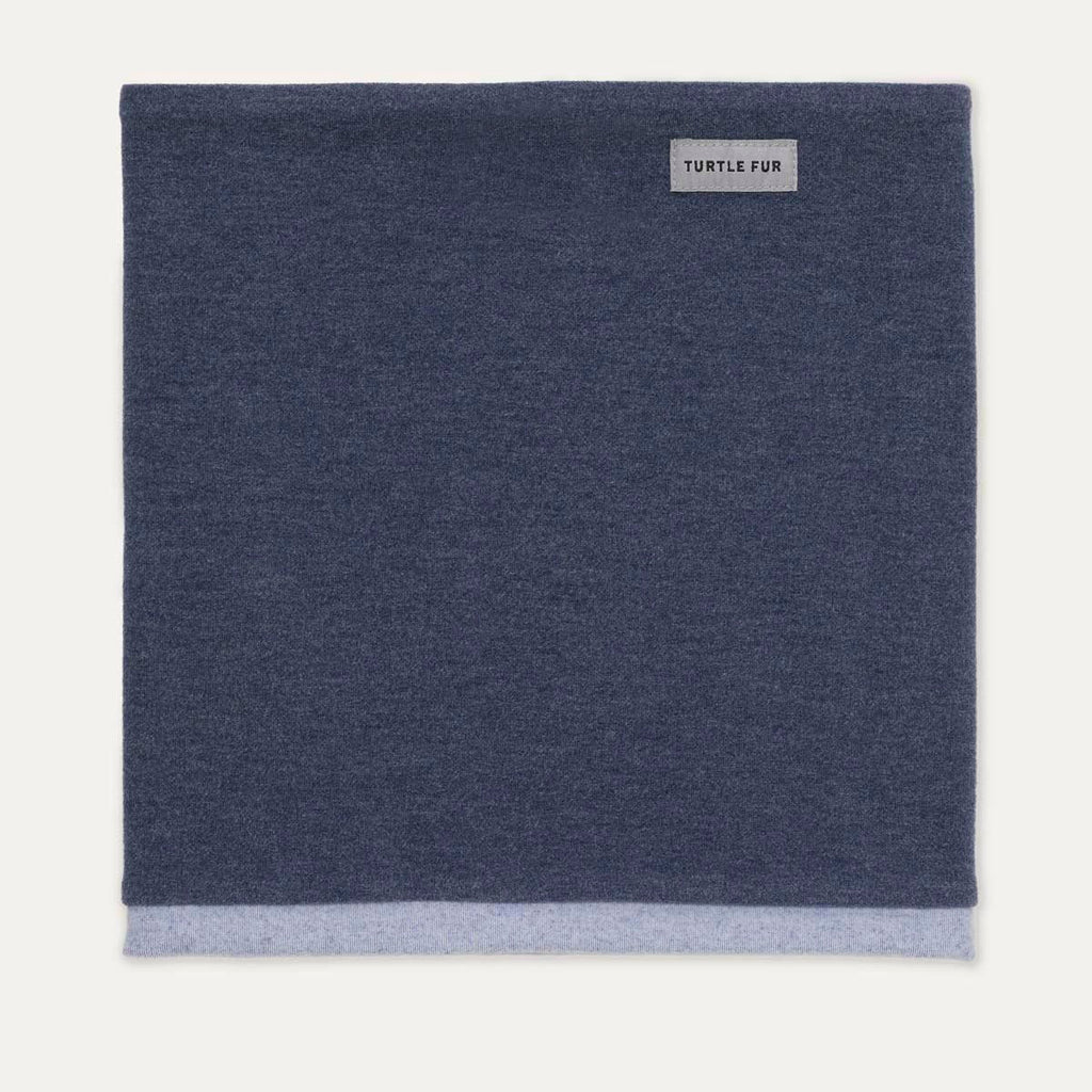 Turtle Fur Comfort Luxe Double-Layer Neck Warmer 2026 - Denim