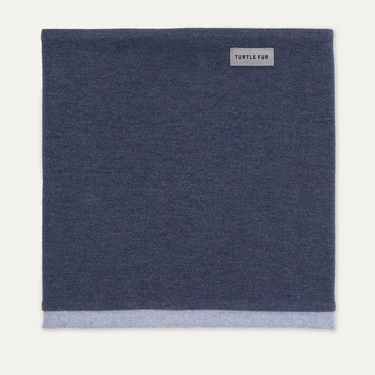 Turtle Fur Comfort Luxe Double-Layer Neck Warmer 2026 - Denim