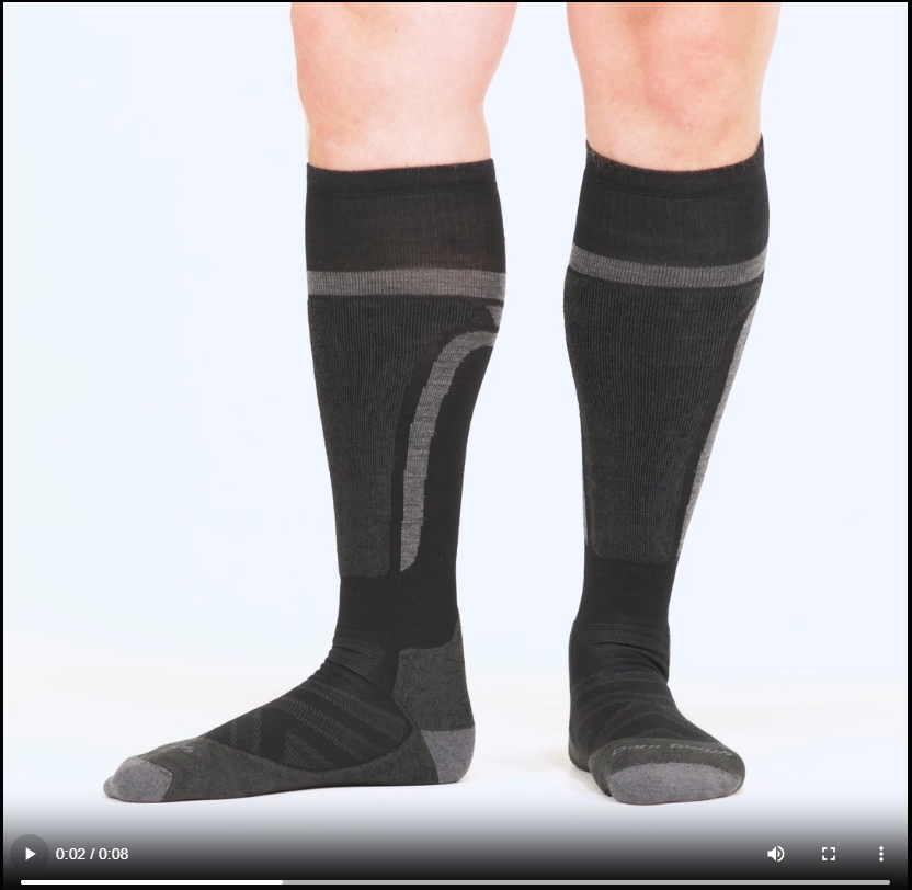 Darntough Edge Over-the-Calf Midweight Snow Socks 2027