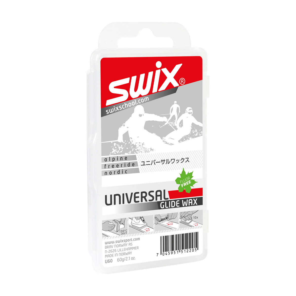 Swix U60 Universal Glide Wax 60g
