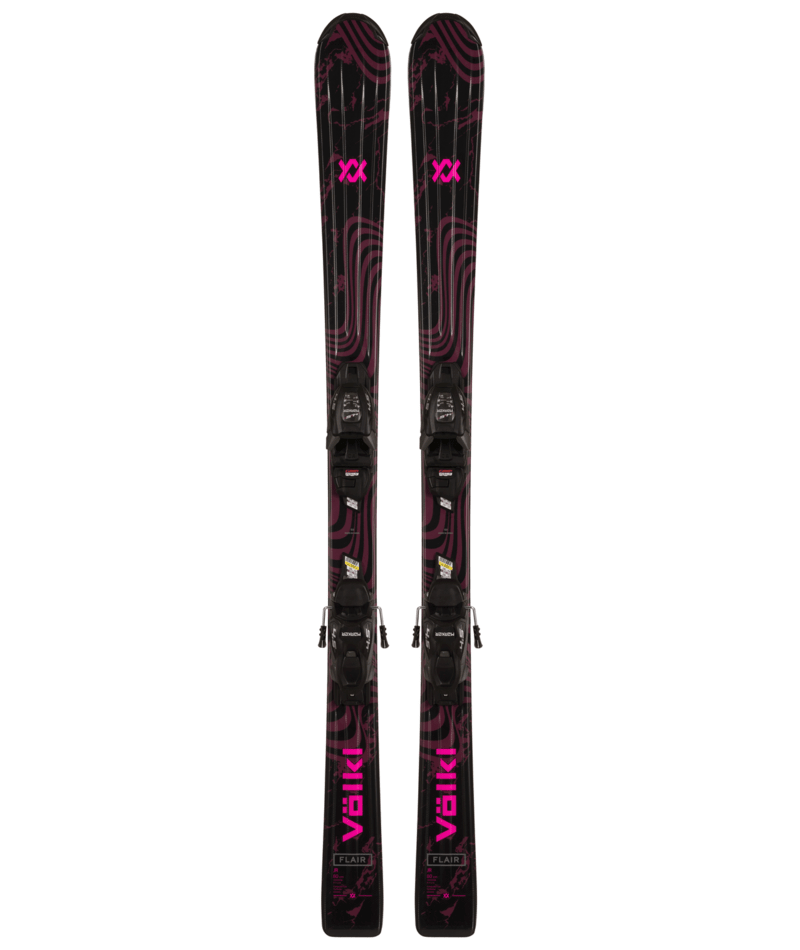 Volkl Flair Junior Youth Skis w/4.5 VMotion Jr Lady Bindings 2026