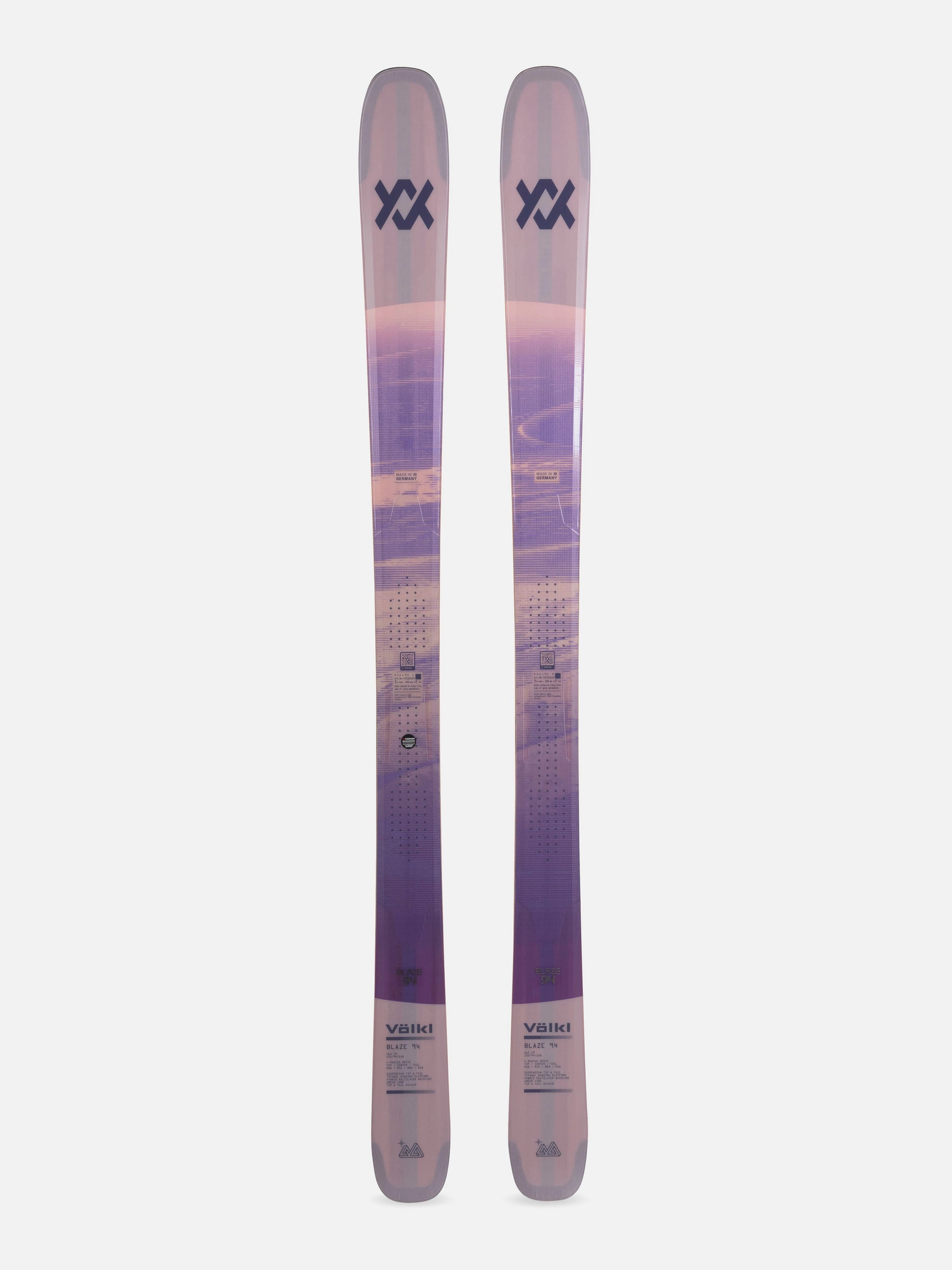 Volkl Blaze 94 W Flat Skis 2026