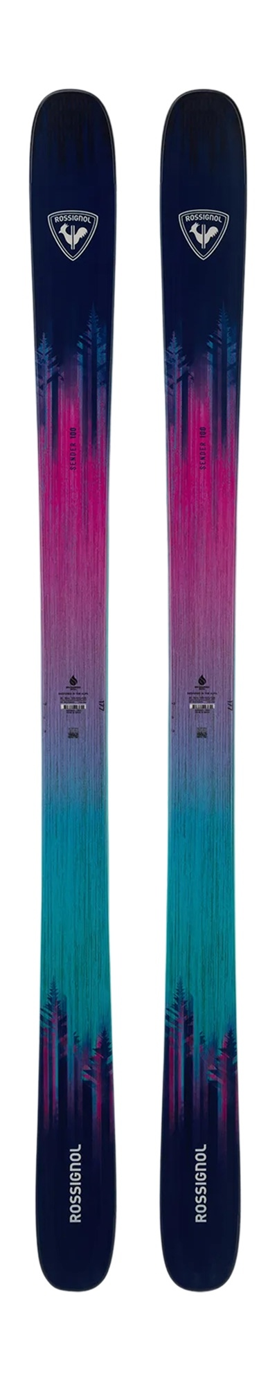 Rossignol Sender 100 Alpine Skis w/OPEN Bindings 2027