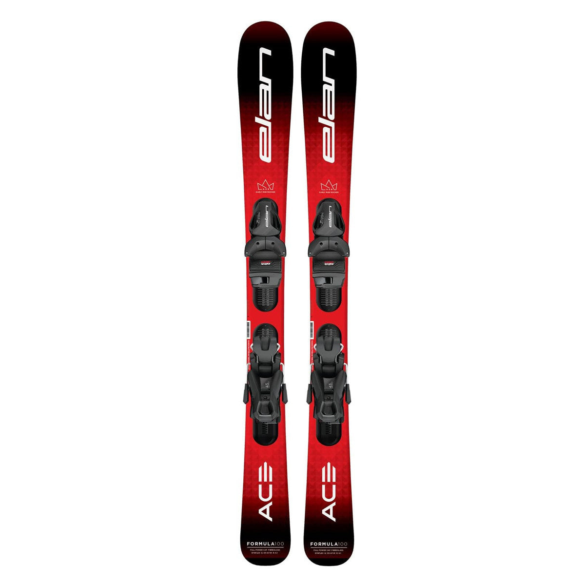 Elan Formula Red Jr Skis w/EL 4.5 GW Bindings 2026