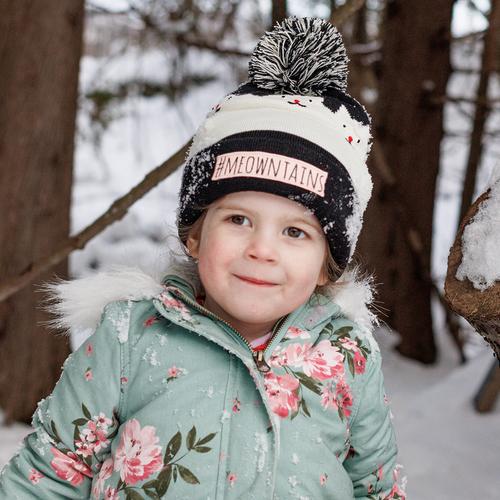 Turtle Fur Kids #Meowntains Pom Beanie 2027