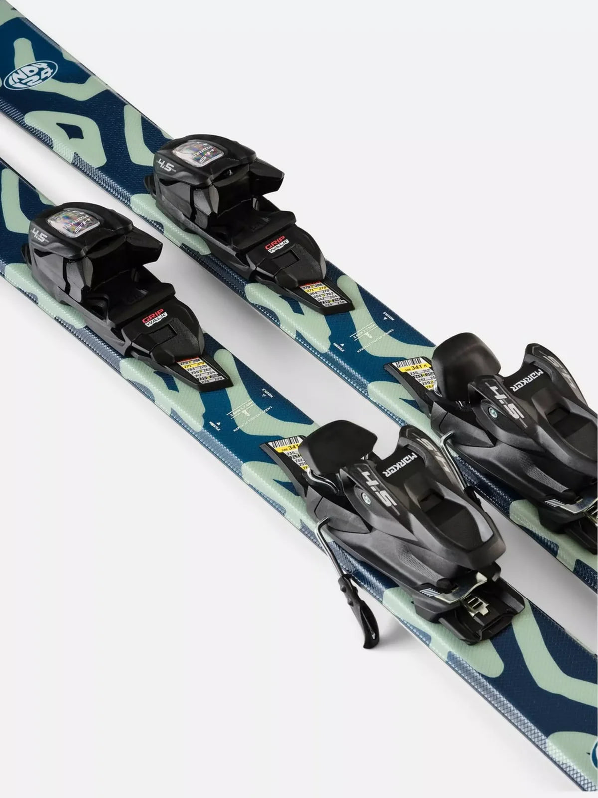 K2 Indy Jr Skis w/FDT 4.5 Bindings 2026