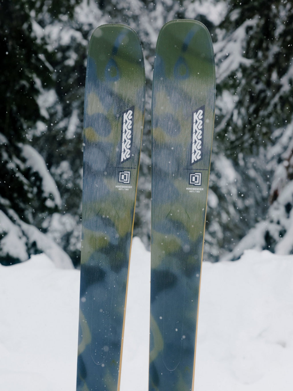 K2 Mindbender 89Ti Mens Skis Flat 2026