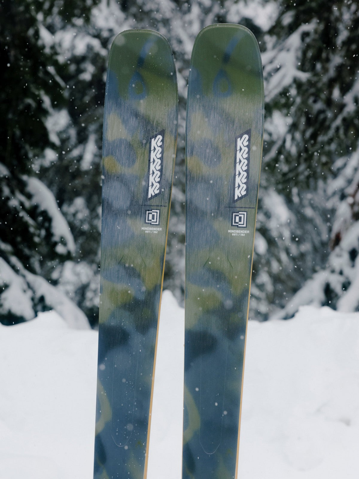 K2 Mindbender 89Ti Mens Skis Flat 2026