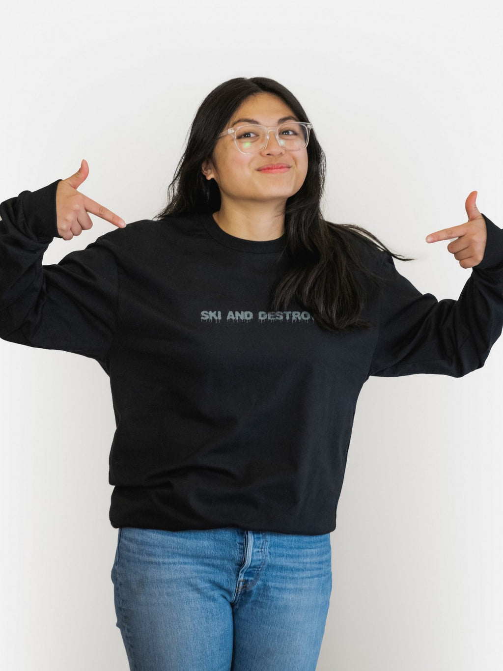 Line Ski & Destroy Long Sleeve Tee 2027