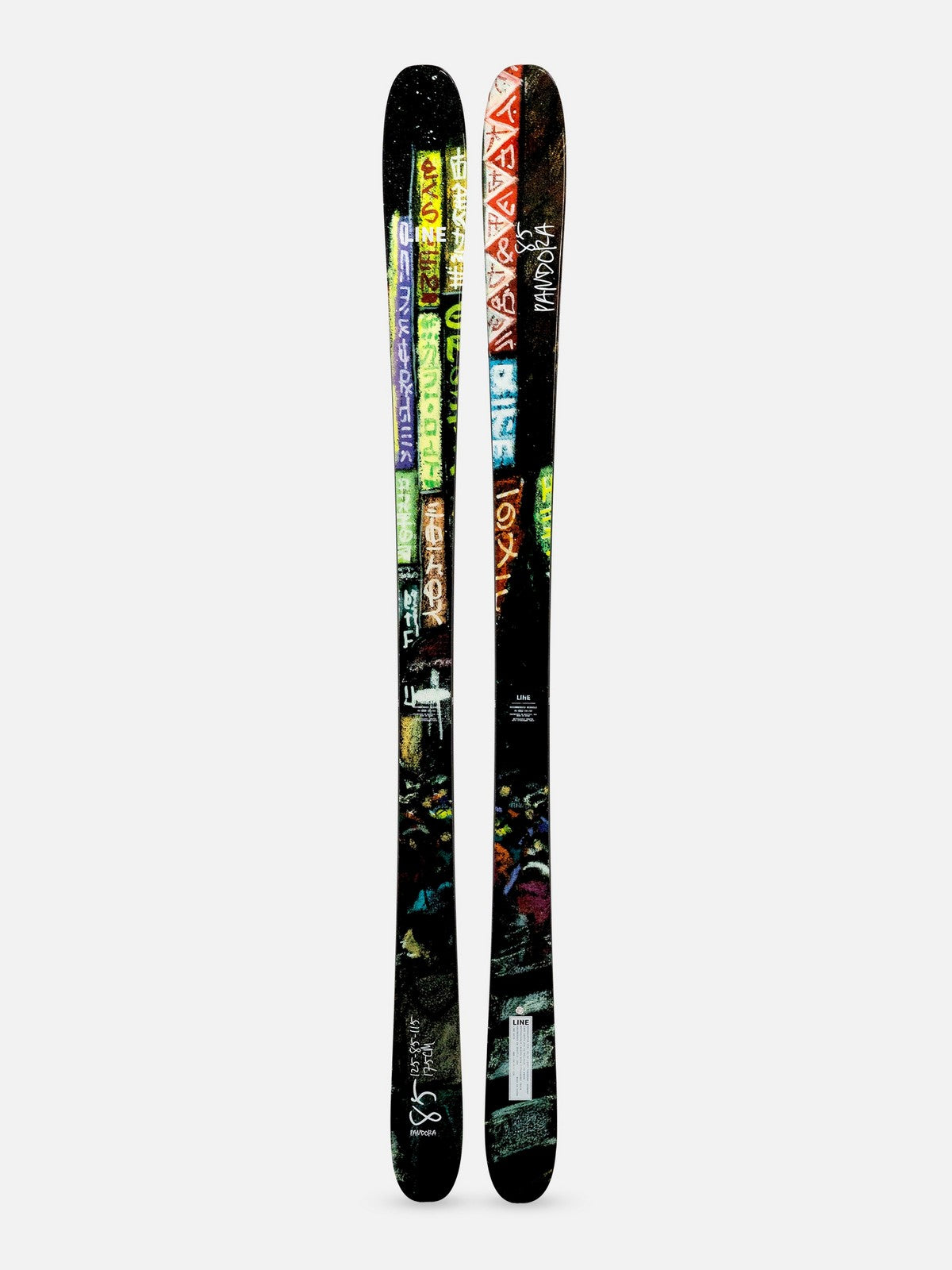 Line Pandora 85 Skis w/Squire 10 Quikclik Bindings 2026