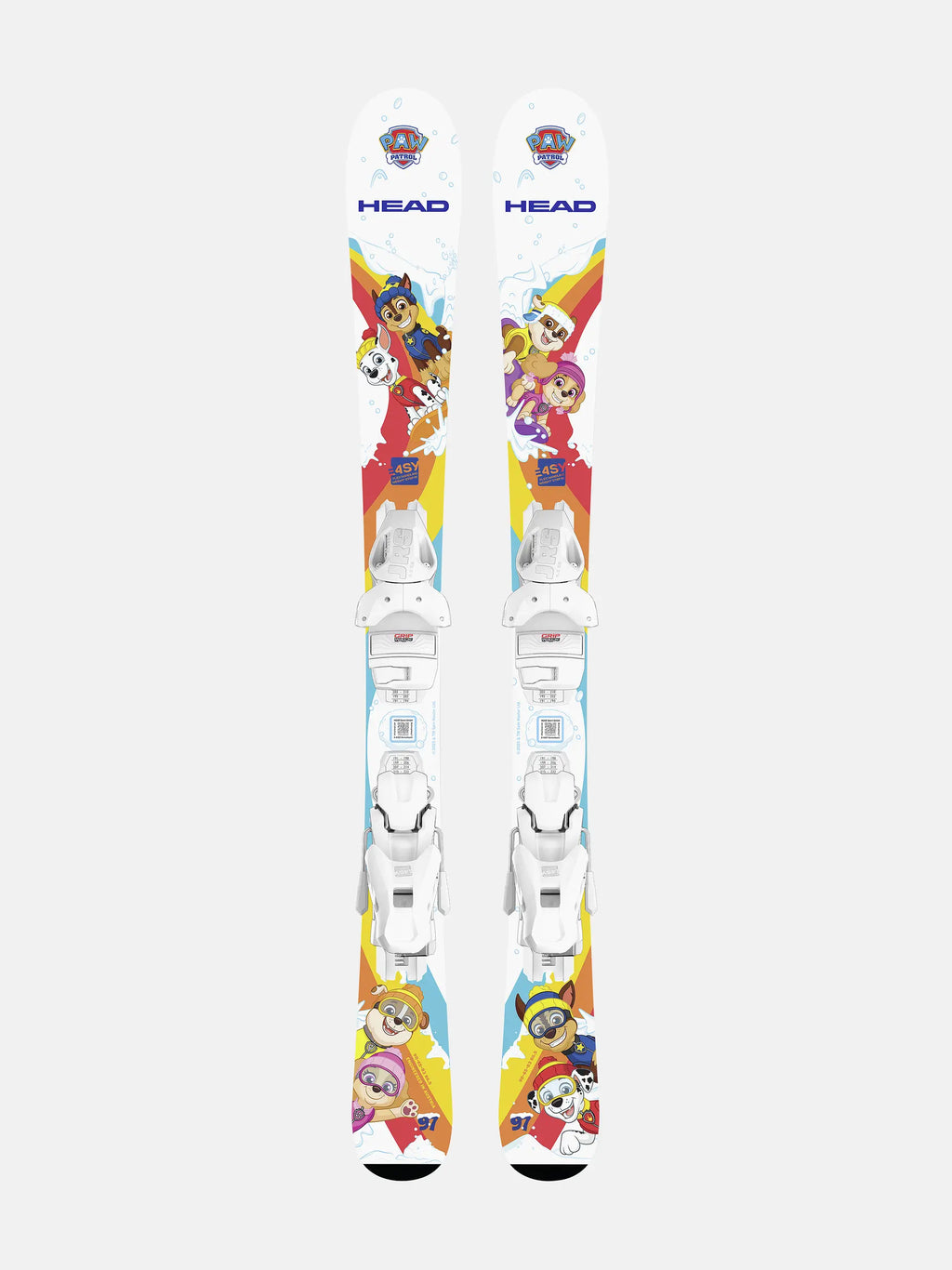 Head Paw Patrol JRS Junior Skis w/ JRS 4.5 GW CA Bindings 2027