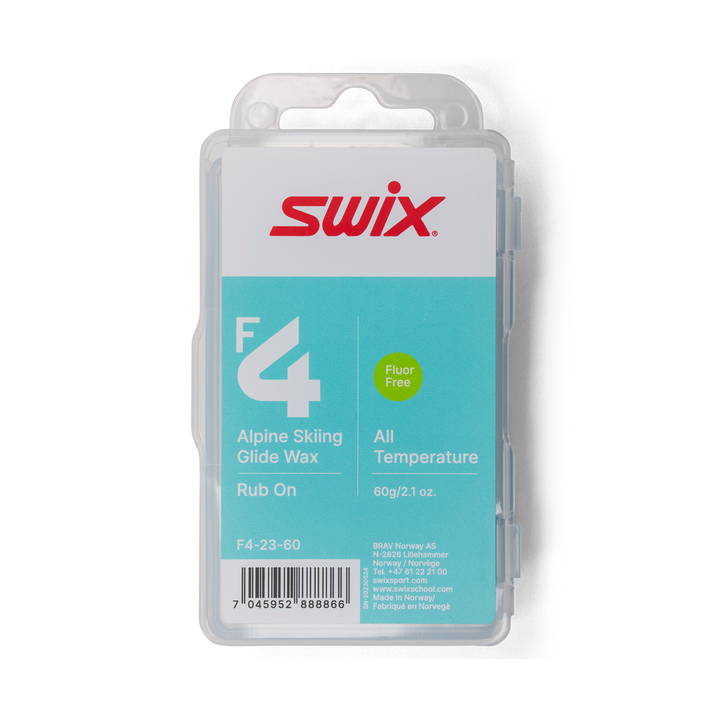 Swix F4 All Temperature Rub On Wax 60g