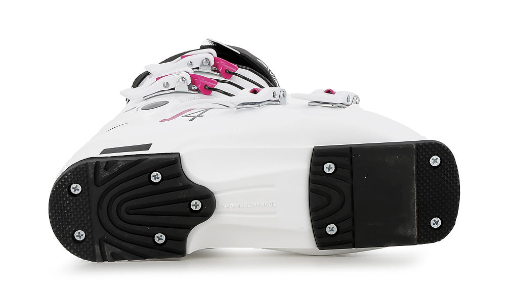 Alpina J4 White Jr Ski Boots 2026
