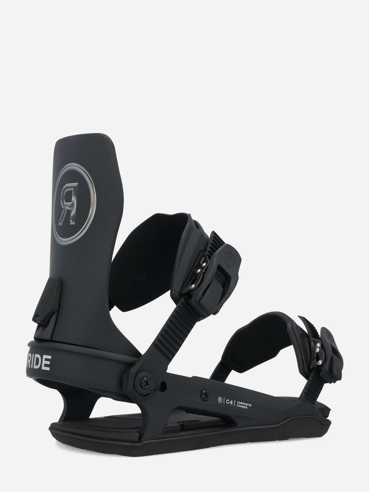 Ride C-6 Snowboard Bindings 2026 - Black