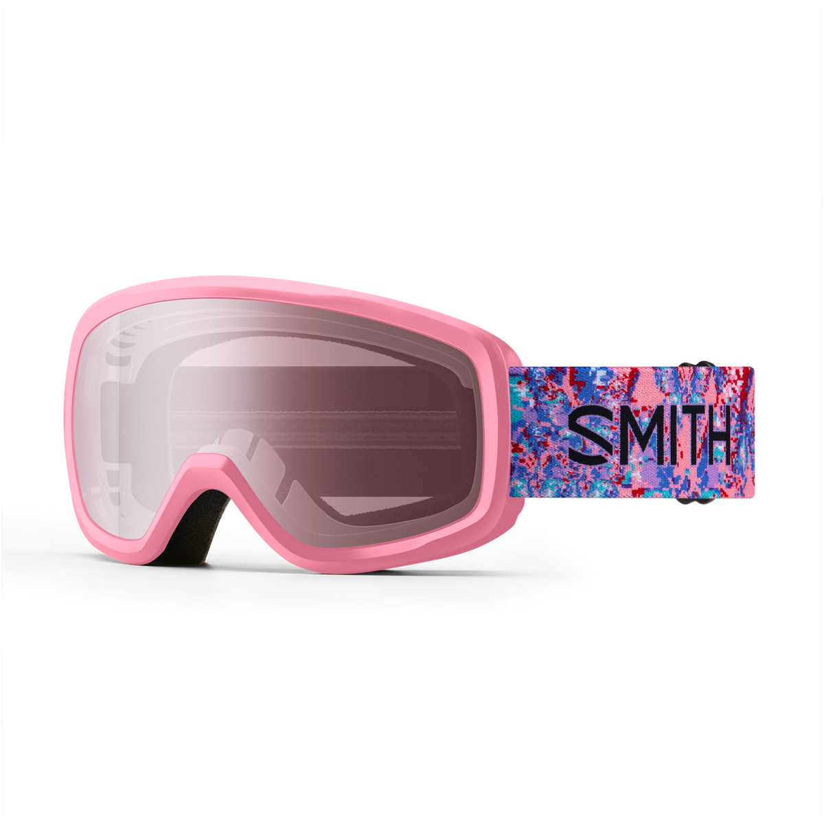Smith Snowday Snow Goggles 2027 - Bright Pink LoFi Butterfly | Ignitor Mirror