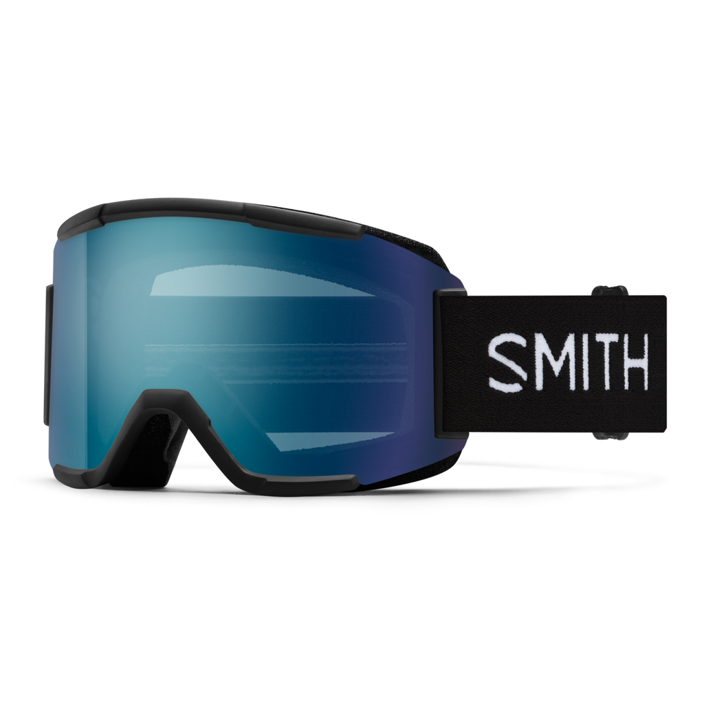 Smith Squad Snow Goggles 2027 - Black | ChromaPop Everyday Blue Mirror