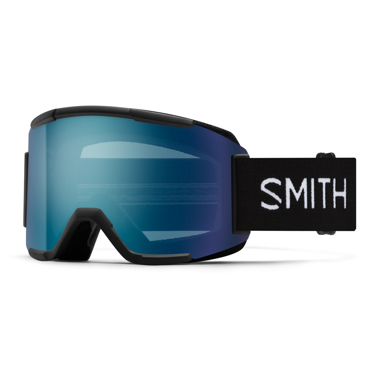Smith Squad Snow Goggles 2027 - Black | ChromaPop Everyday Blue Mirror