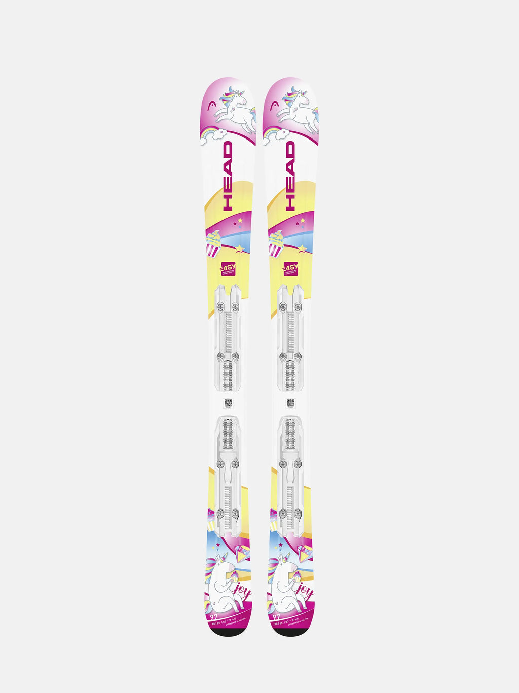 Head Unicorn Jr Skis w/JRS 4.5 GW Bindings 2026
