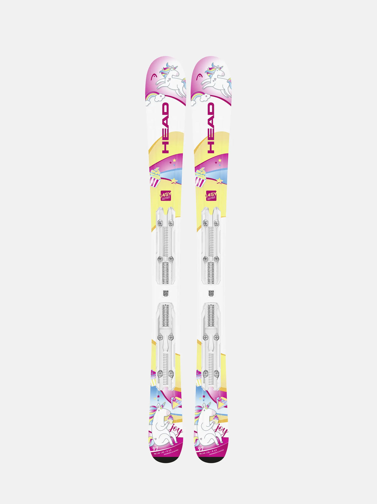 Head Unicorn Jr Skis w/JRS 4.5 GW Bindings 2026